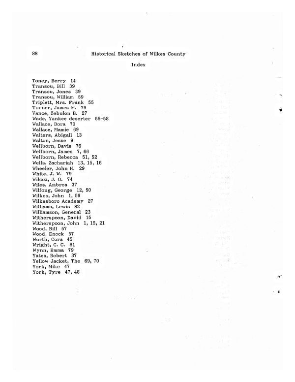 Historical Sketches of Wilkes with Index - Paperback - Image 8
