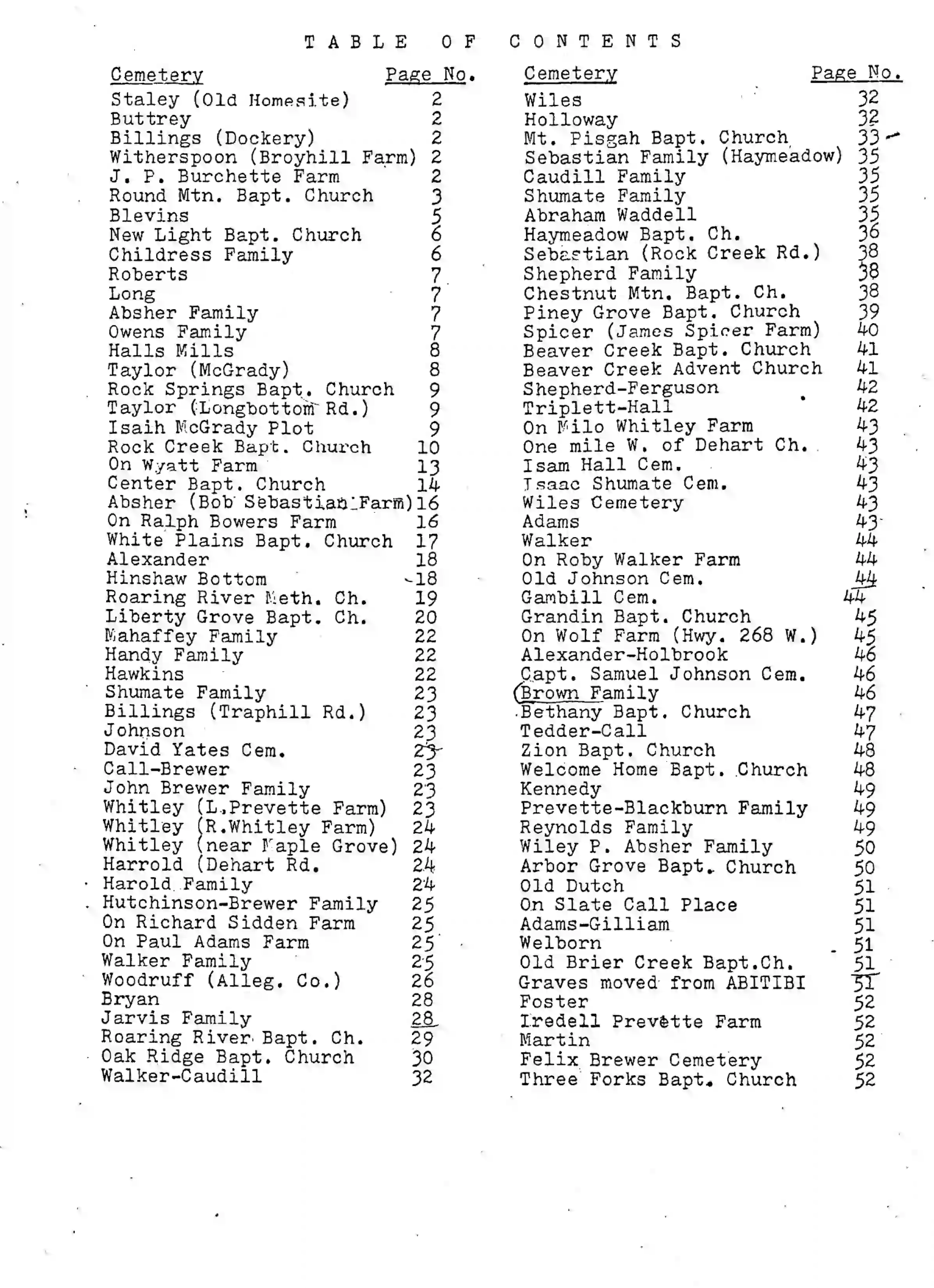 Cemetery Records Wilkes County Area North Carolina - paperback - Image 2