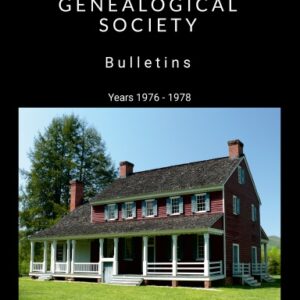 Wilkes Genealogical Society Bulletins - Volume Two - 1976 - 1978 - Softcover